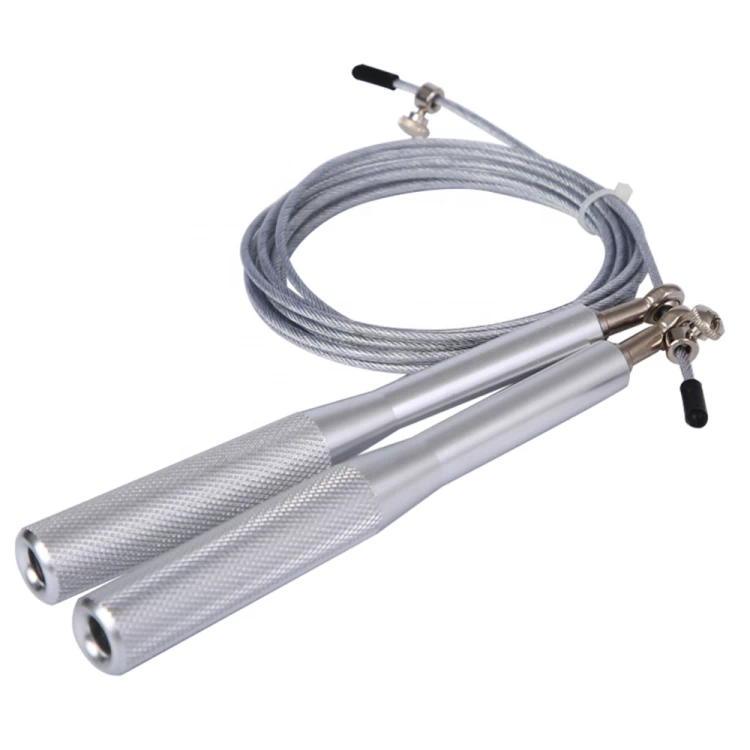 Aluminum Jump Rope Adjustable Fitness Jump Rope Speed Skipping Rope For Home Gym Cross Training