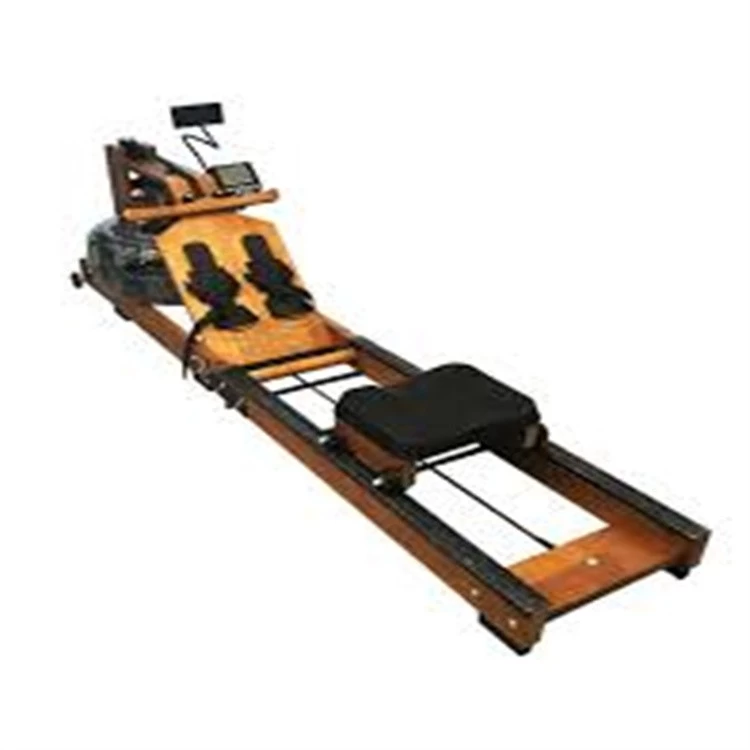 Custom Gym fitness water resistance rower machine wooden rowers commercial rowing machine