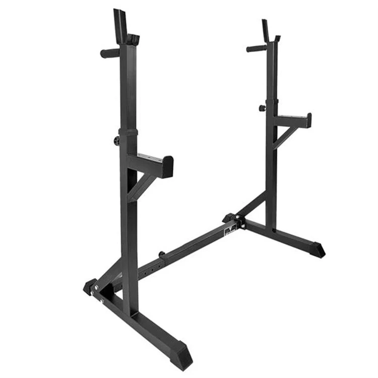 Adjustable Squat Rack Stand with Barbell Rack Weight Plate Holder