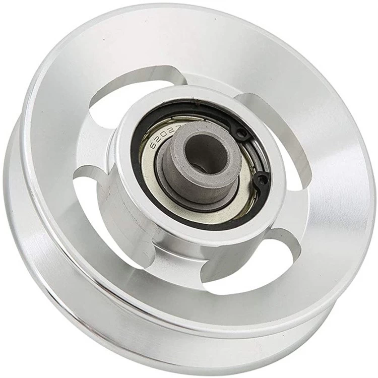 China Pulley Wheel,Aluminium Alloy Bearing Pulleys 90mm/115mm Gym Pulley Wheel,for Most Gym Equipment manufacturer