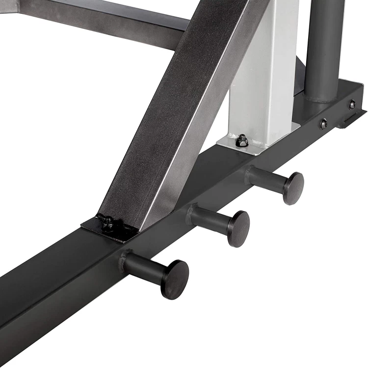 Support de poids et de barre de support de squat réglable de support d'alimentation de luxe en gros pour l'équipement de forme physique de maison/gym