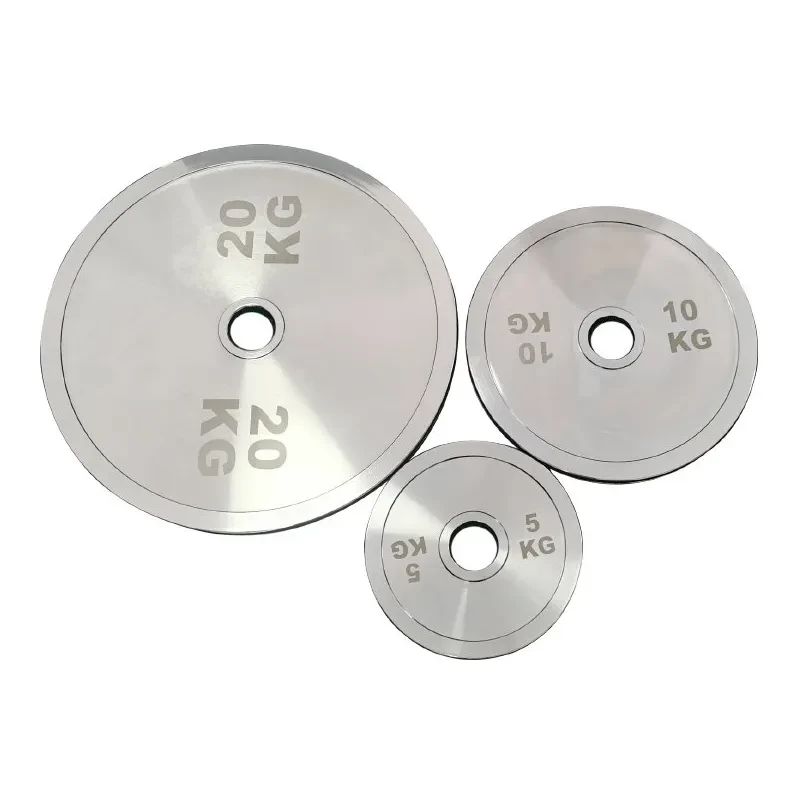 lifting steel plate bumper steel plate electroplated barbell plate