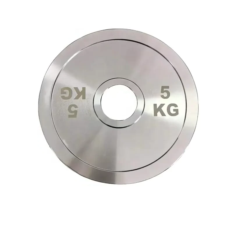 New type lifting steel plate bumper steel plate electroplated barbell plate