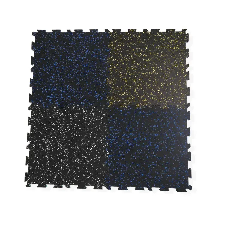 Latest High Quality Rubber Floor Mat/Rubber GYM Flooring/Composite Rubber Tile 1000*1000*10 mm natural color dots rubber mat