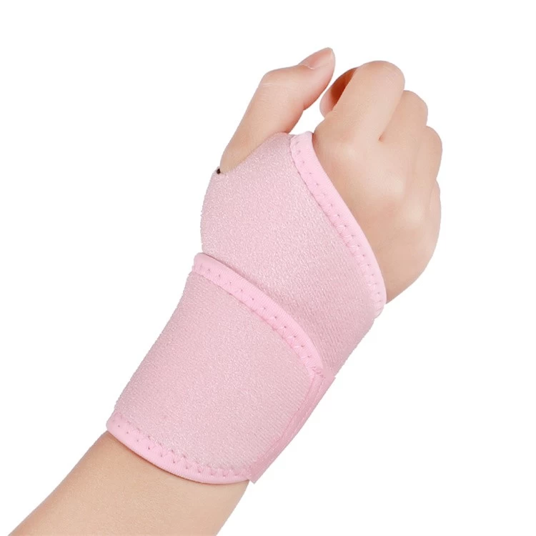 China High quality factory price elastic winding compression breathable wrist support/wrist bracer/wrist bandage  manufacturer