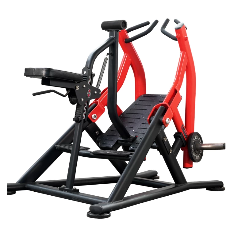 China Upper body training seated row machine gym plate loaded fitness equipment manufacturer