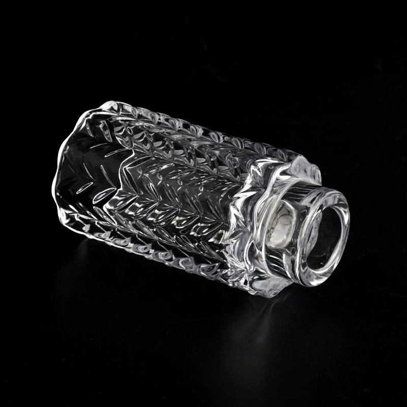 New design 3oz 4oz glass candle holder customized jar supplier