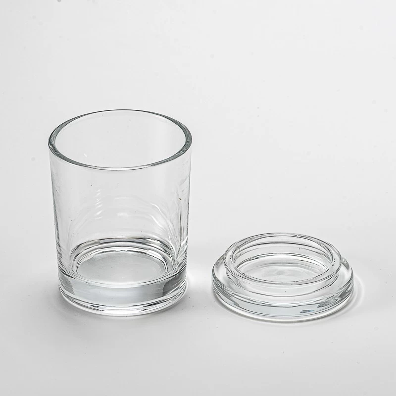 glass candle vessel
