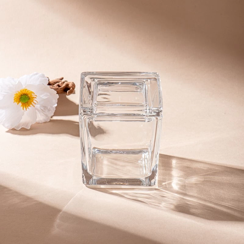 glass candle vessel