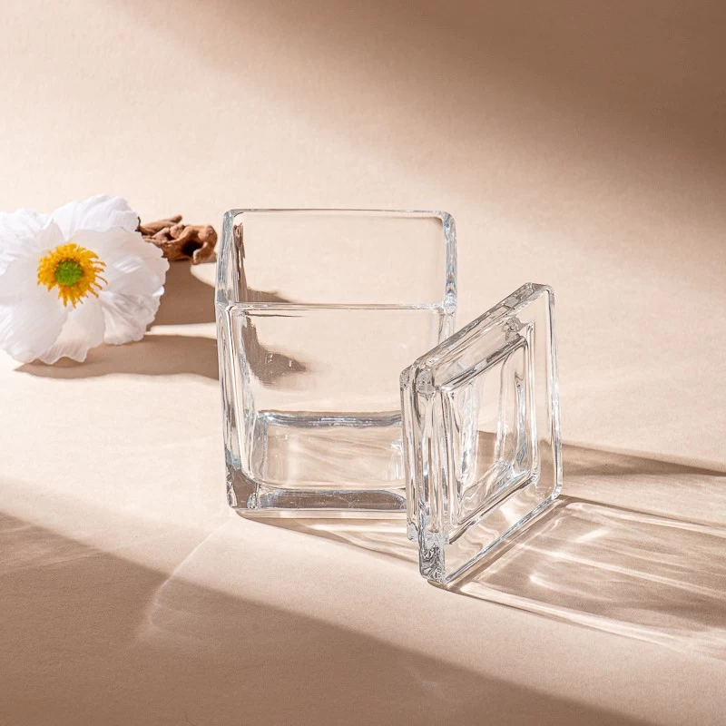 glass candle vessel