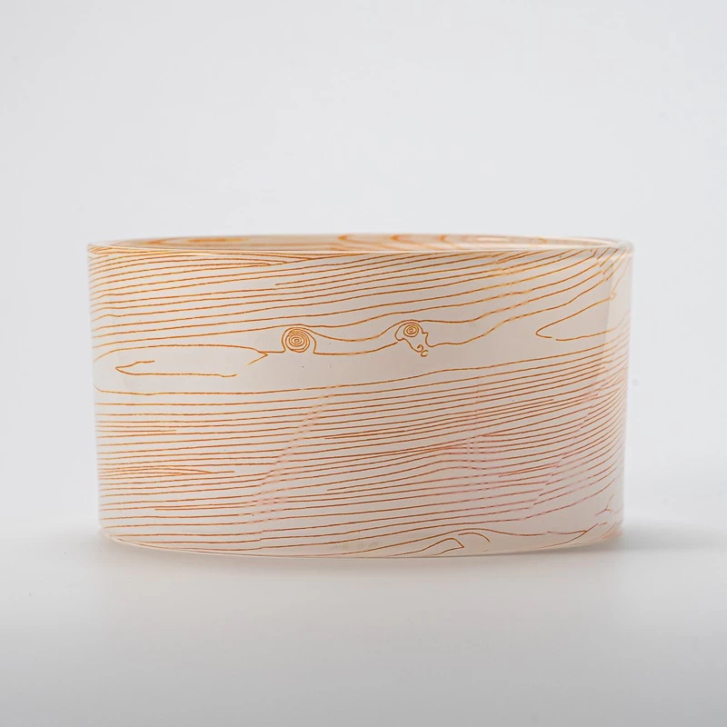 glass candle vessel