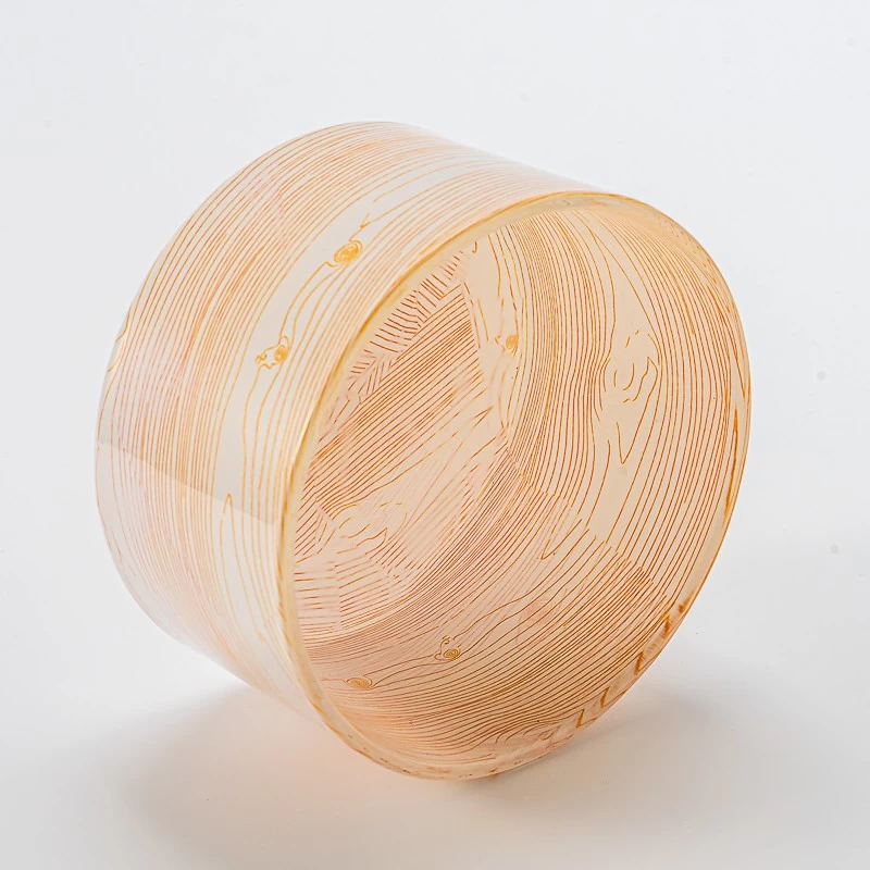 glass candle vessel