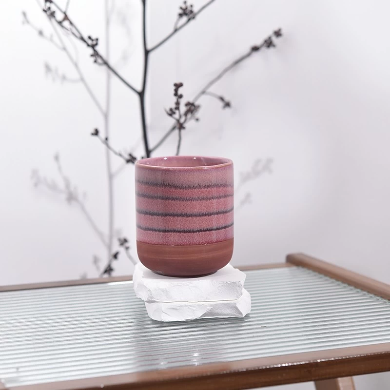 ceramic candle vessel