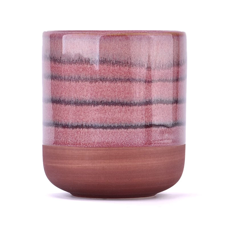 ceramic candle vessel