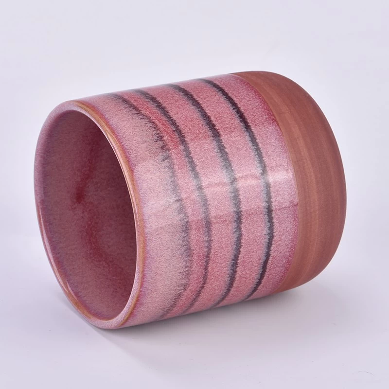 ceramic candle vessel