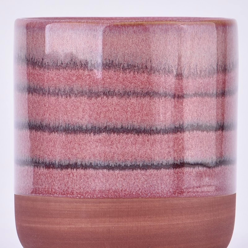 ceramic candle vessel