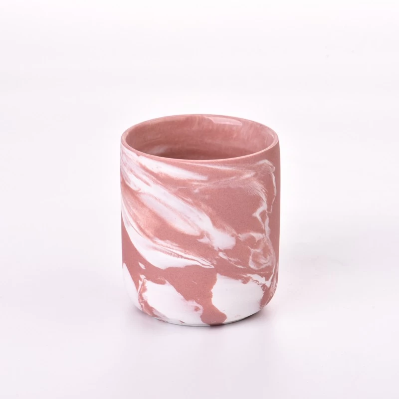 candle jar ceramic