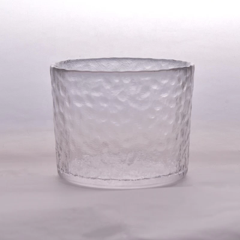 Clear laser engraving candle jars votive glass candle container scented wedding decor wholesale