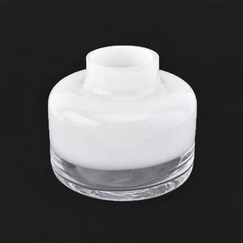 Fragrance mable round ceramic reed aroma diffuser flower bottle Aromatherapy living room decor wholesale