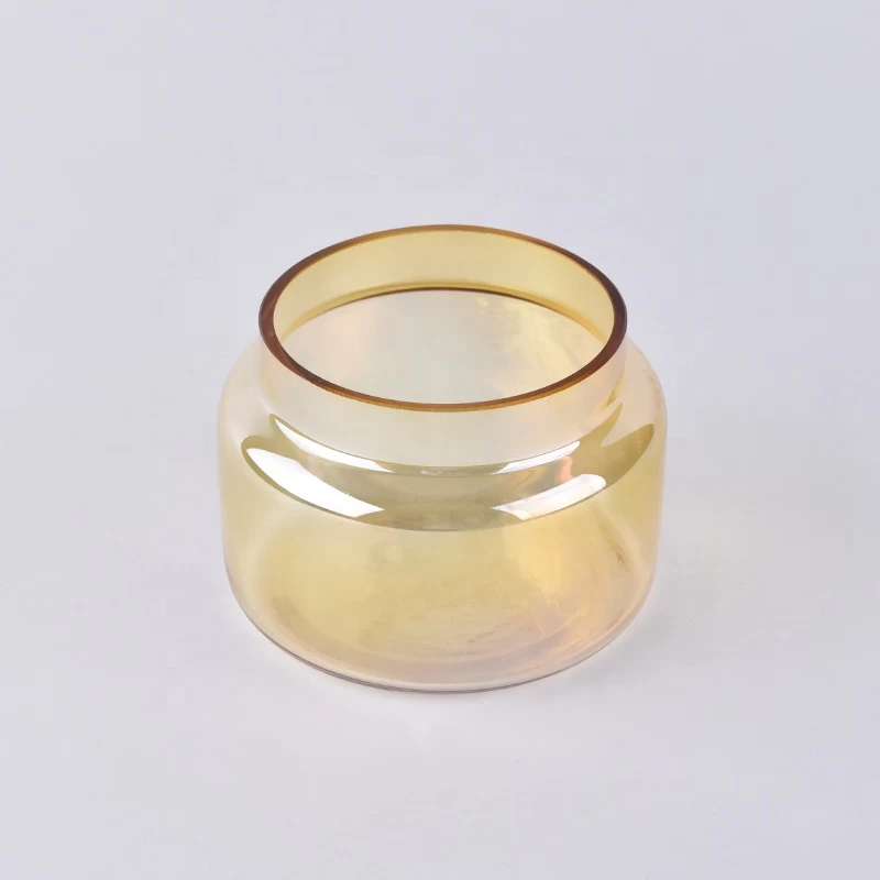 Customized vase candle vessel votive glass candles jars wedding decoration wholesales