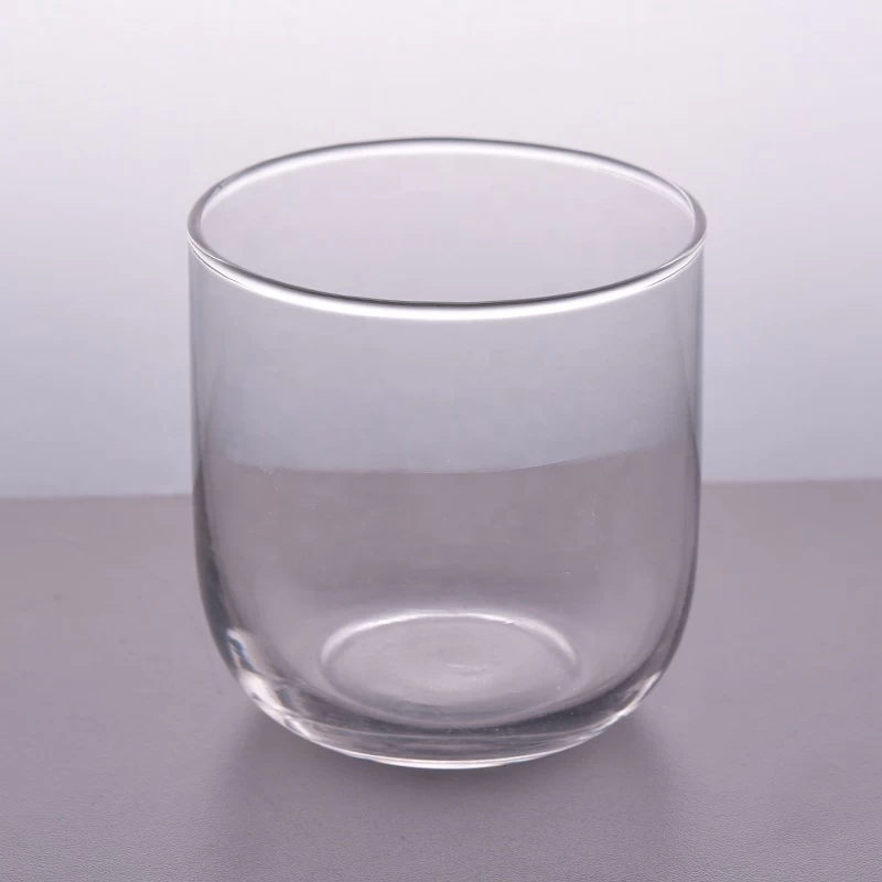 Clear spraying candle vessel tea light glass candles container scented wedding centerpieces wholesale