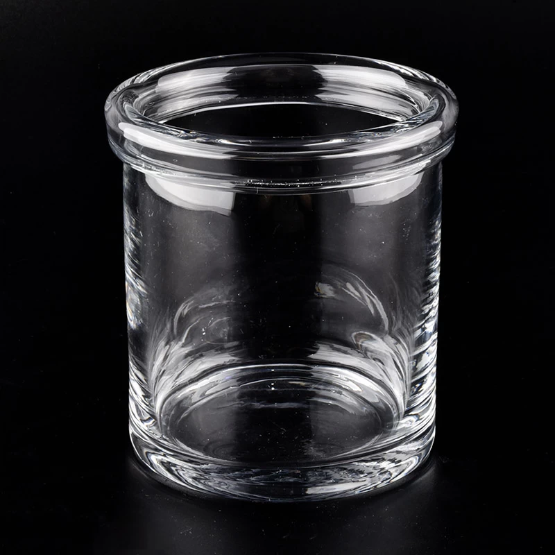 780ml big capacity luxury clear glass candle jar for candle making