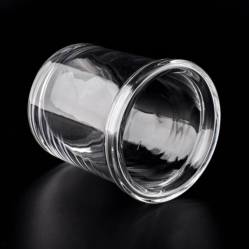 780ml customized color cylinder glass candle holder for candle making wholesale