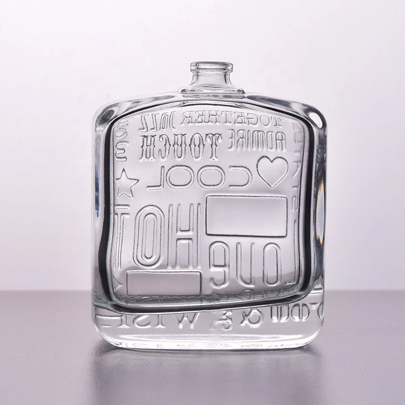 Eco-Friendly custom logo glass container double wall oil perfume bottle supplier