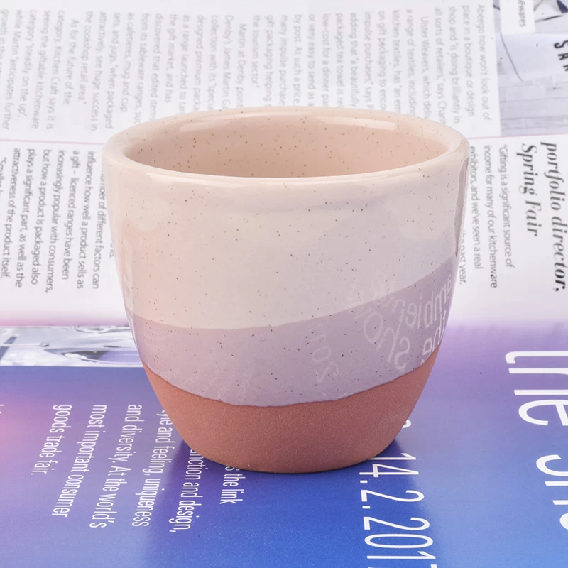 Tealight votive ceramic  candle jar wedding decoration  supplier