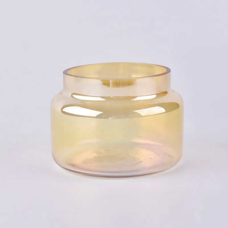 Customized vase candle vessel votive glass candles jars wedding decoration wholesales