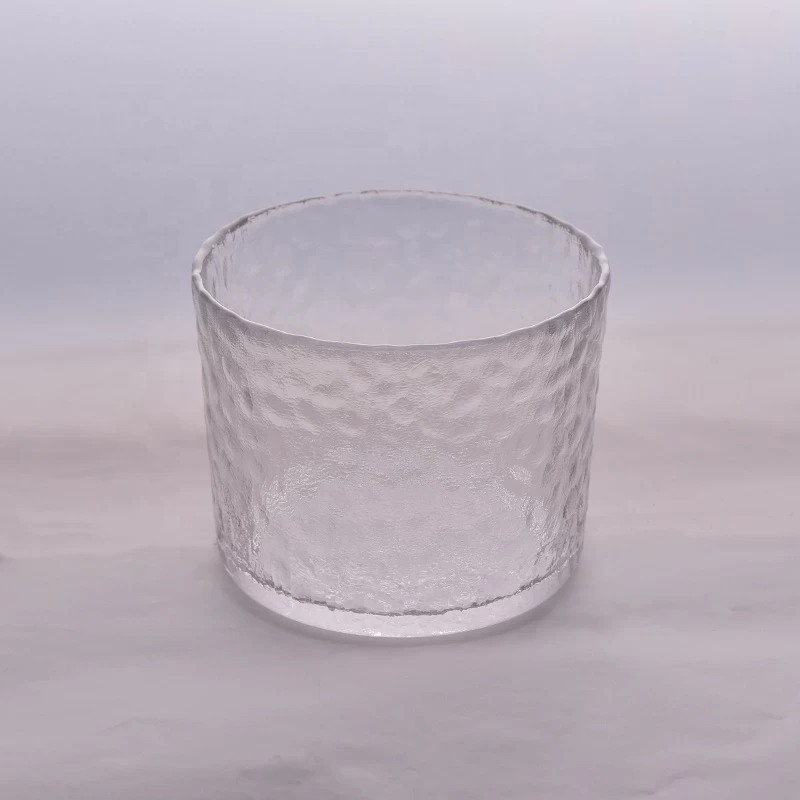 Clear laser engraving candle jars votive glass candle container scented wedding decor wholesale