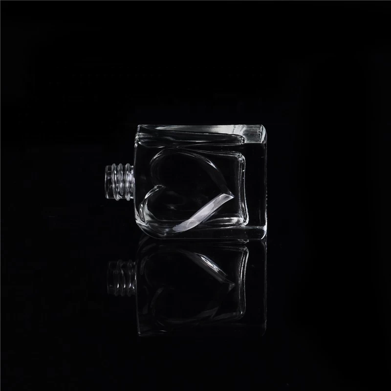 40ml Clear mini glass perfume oil car fragrance bottle for home