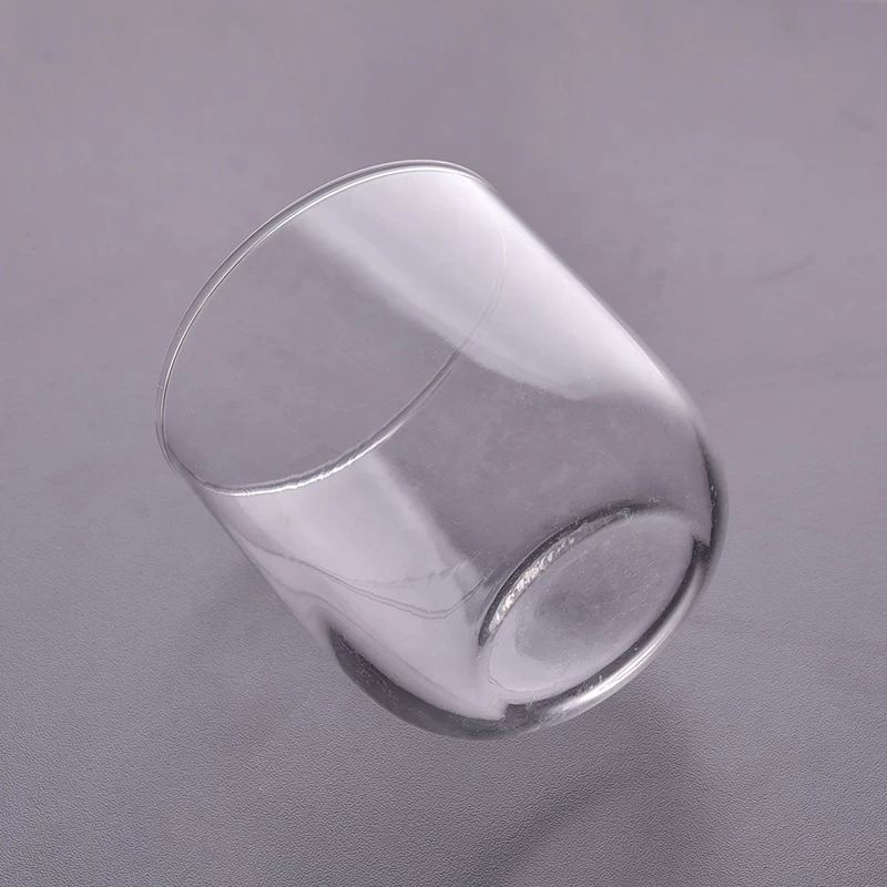 Clear spraying candle vessel tea light glass candles container scented wedding centerpieces wholesale