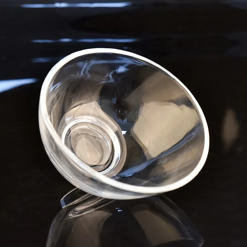 Luxury wholesale high quality tempered glass bowl