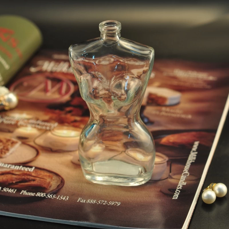 80ml Transparent glass oil essential perfume bottles wedding centerpieces wholesales