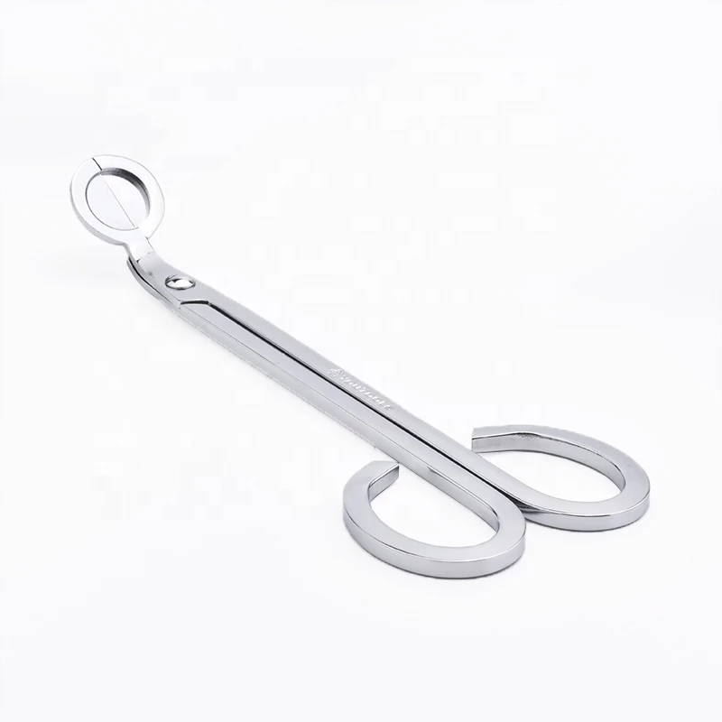 Wholesale silver candle wick trimmer with logo  candle accessories for candle making
