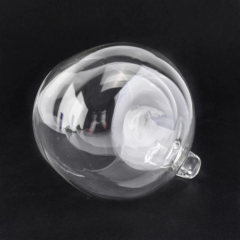 150ML double wall wholesale glass vessel for home decoration