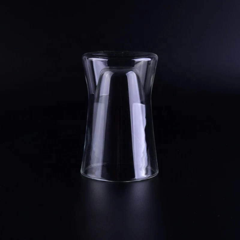 Customized High Borosilicate Glass cup wholesale double wall water mugs drinkware type