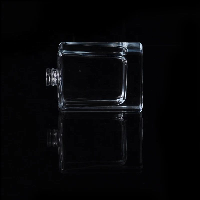 50ml Empty square glass perfume aroma fragrance bottle room decor
