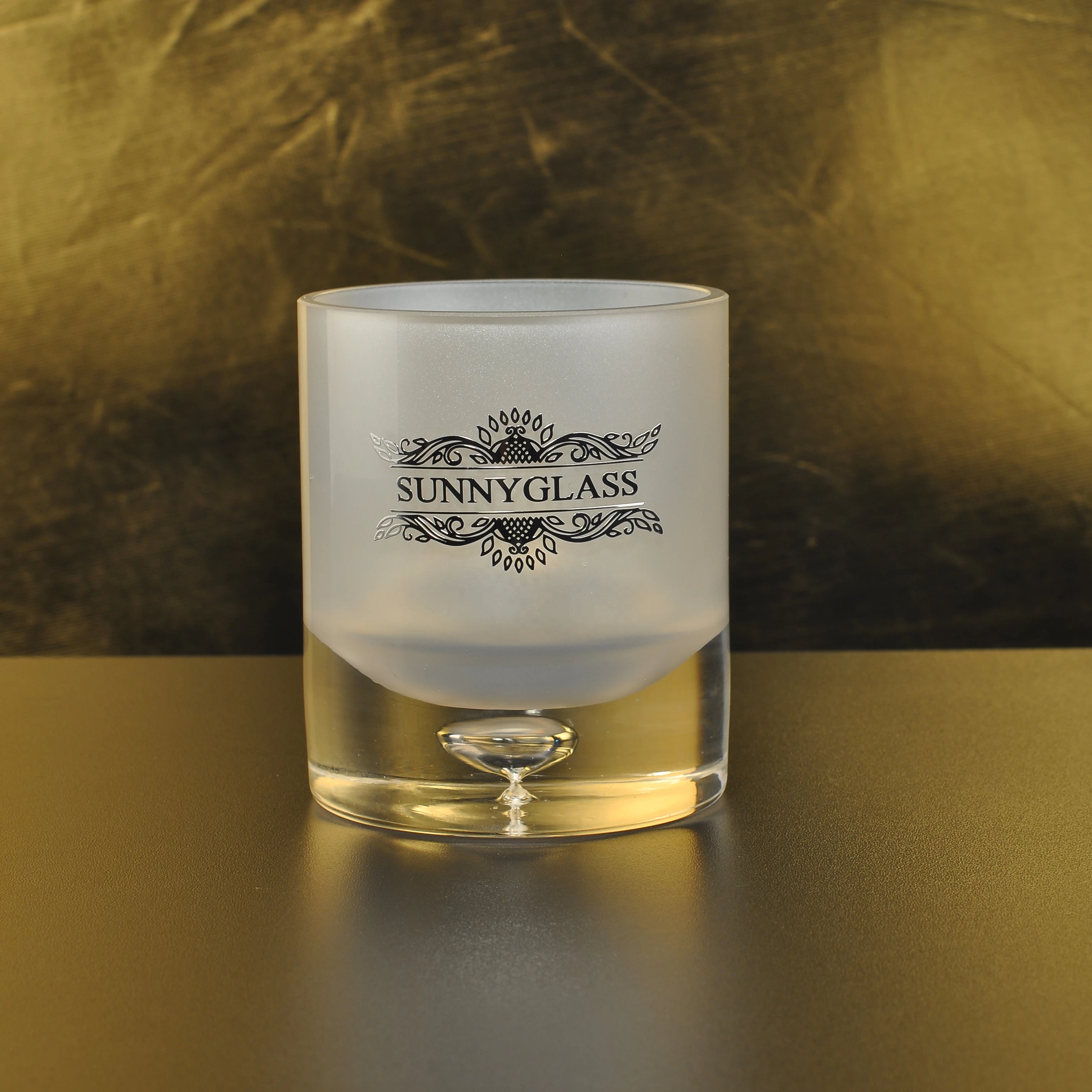 Sunny empty crystal custom glass jar candle wholesales