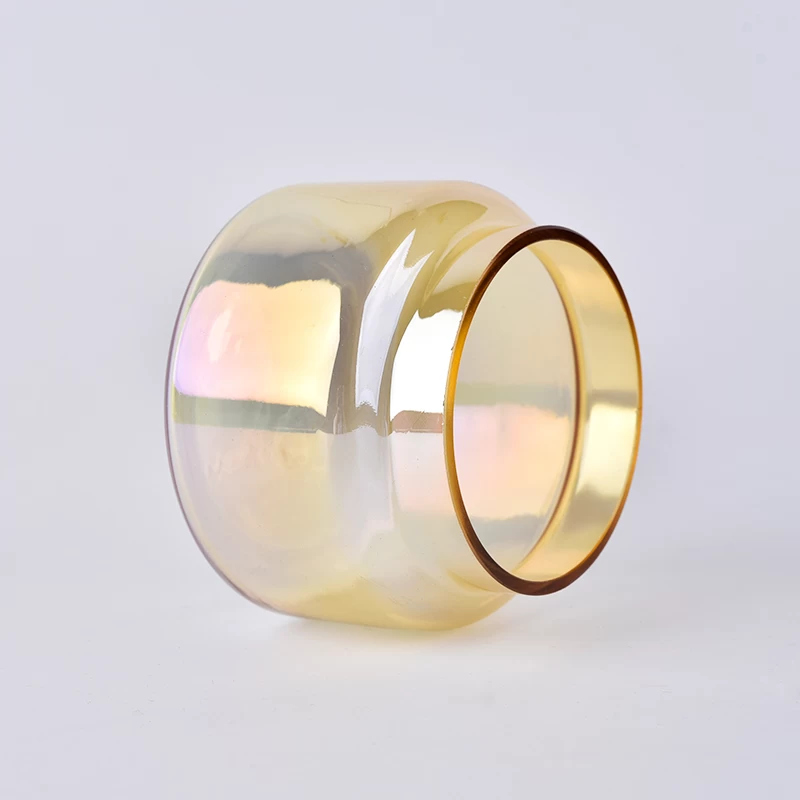 Customized vase candle vessel votive glass candles jars wedding decoration wholesales