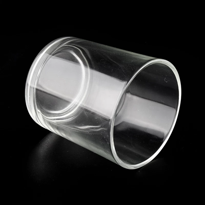 wholesale empty clear classic glass candle holder