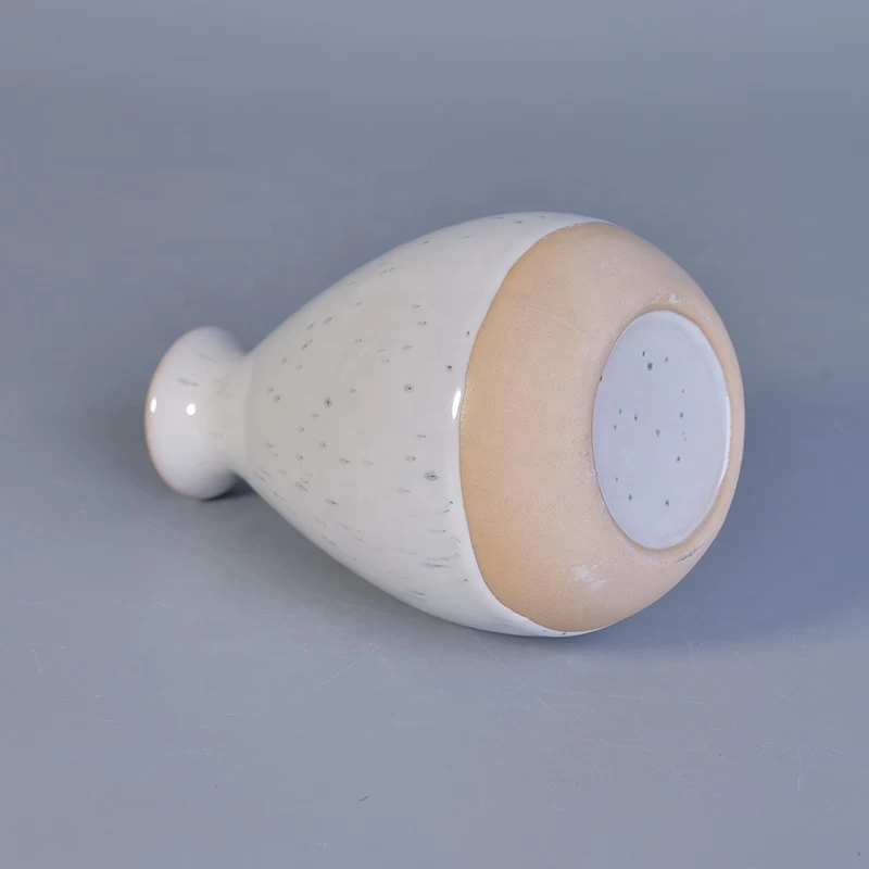 Fragrance car ceramic reed diffuser bottle frost for home decor