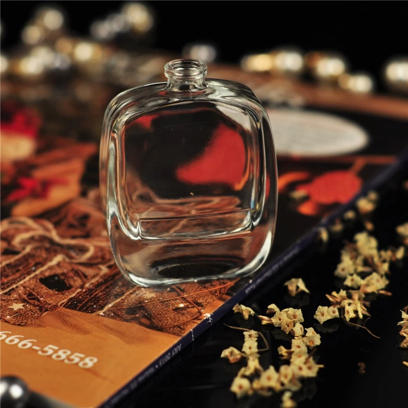 35ml Luxury square glass perfume fragrance bottle