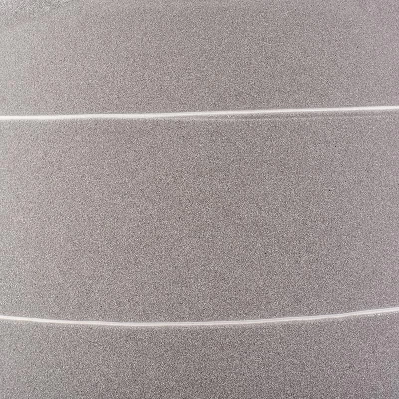 500ml Grey ceramic candle jar matte