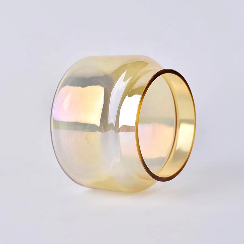 Customized vase candle vessel votive glass candles jars wedding decoration wholesales
