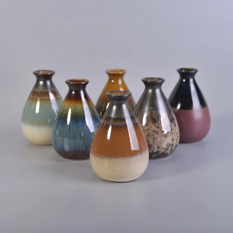 200ml Luxury oil aroma ceramic car reed diffuser bottles