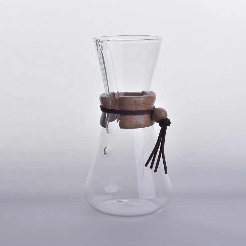 Wholesale Transparent High Borosilicate Glass Flower Bottle water Jug