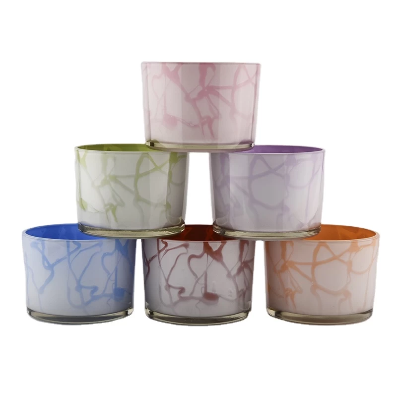 design unique candle jars wholesale glass containers for candles