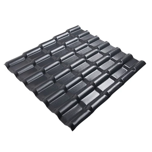 Chinese manufacturer products fire insulation windproof anti corrosion pvc plastic synthetic resin corrugated roof tile